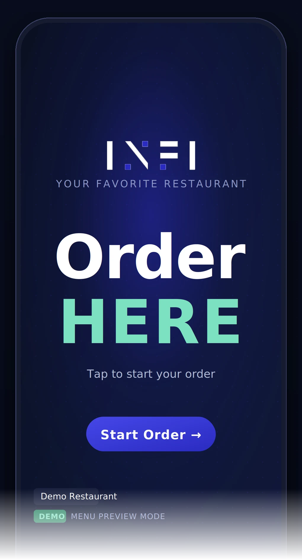 INFI Connect — Preview the guest view