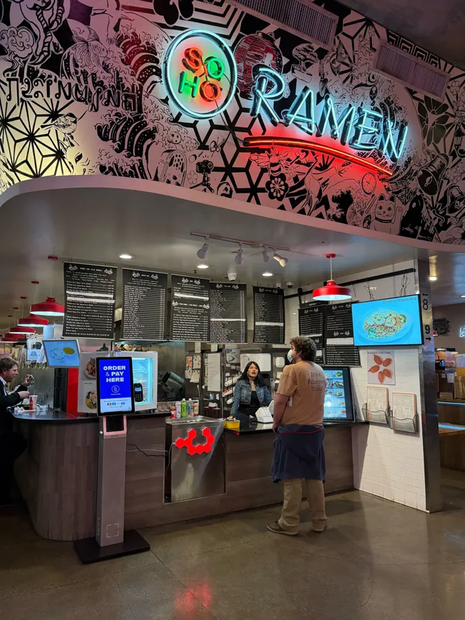 Real Food Halls & Malls restaurant running INFI