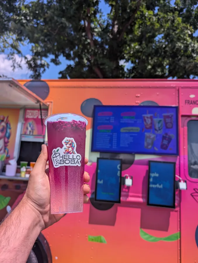 Real Food Trucks restaurant running INFI