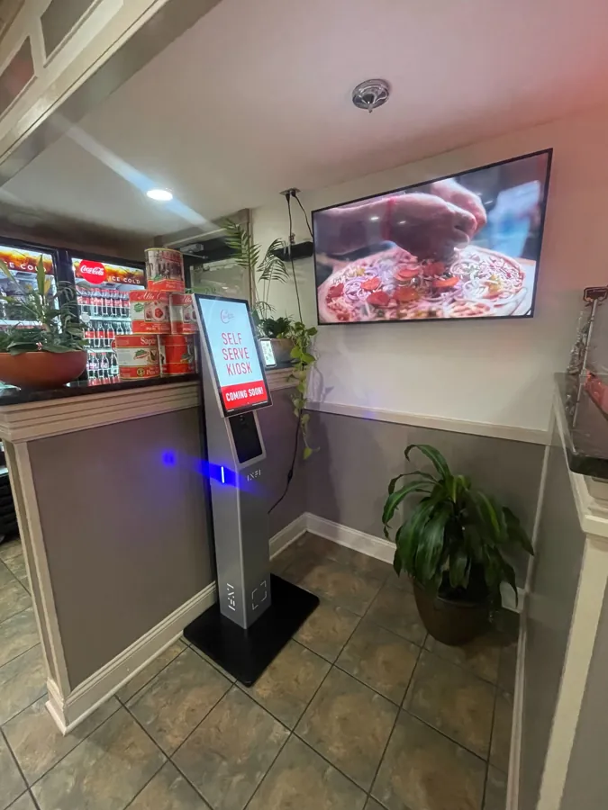 Real Pizzerias restaurant running INFI